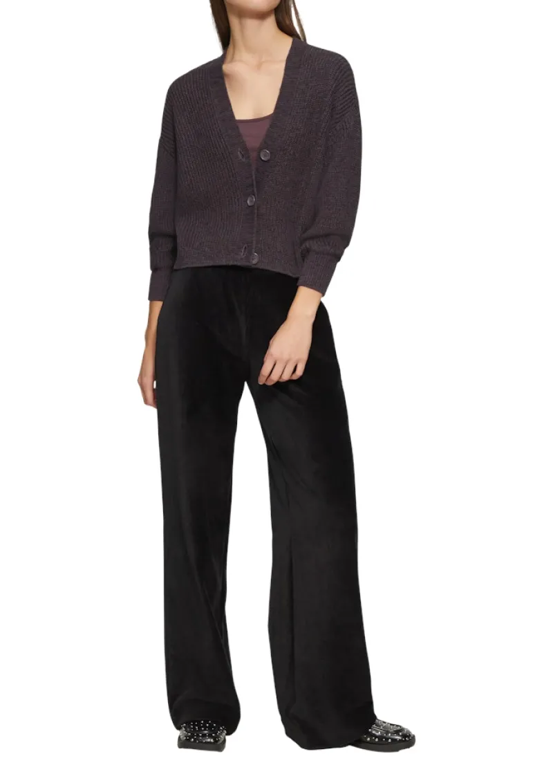 QS Pullover & Sweatshirts*Strickjacke Lila