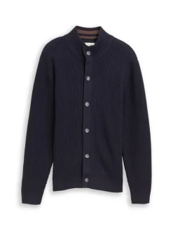 Tom Tailor Pullover & Sweatshirts|Big Boys*Strickjacke mit Knopfleiste sky captain blue