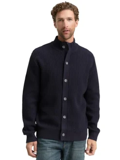 Tom Tailor Pullover & Sweatshirts|Big Boys*Strickjacke mit Knopfleiste sky captain blue