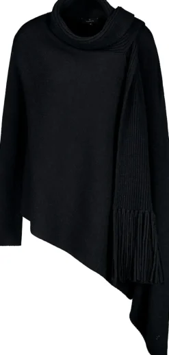 Monari Pullover & Sweatshirts*Strickjacke mit Schalkragen Schwarz