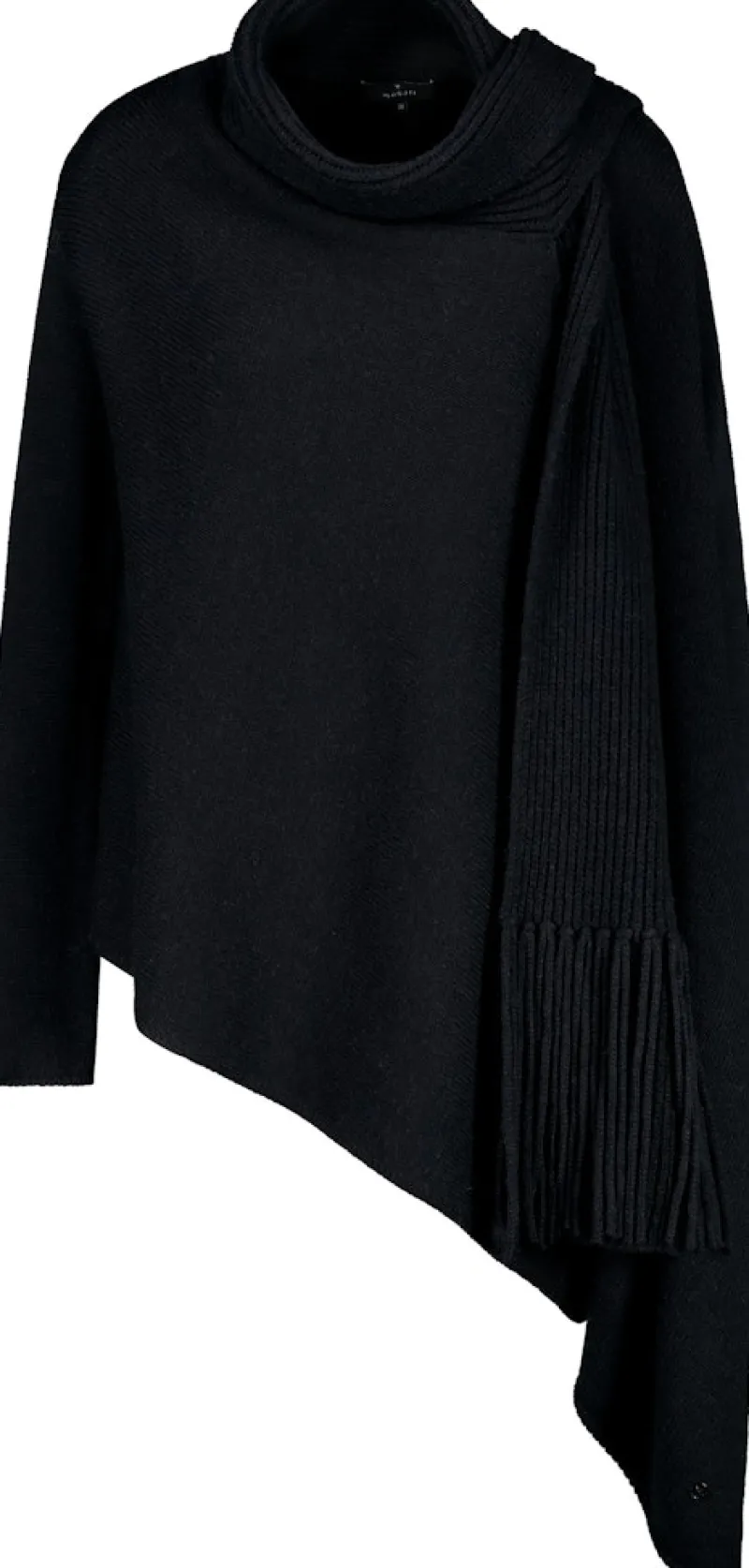 Monari Pullover & Sweatshirts*Strickjacke mit Schalkragen Schwarz