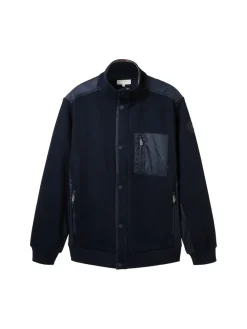 Tom Tailor Jacken|Big Boys*Strickjacke mit Stehkragen sky captain blue