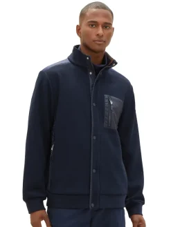 Tom Tailor Jacken|Big Boys*Strickjacke mit Stehkragen sky captain blue