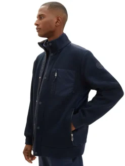 Tom Tailor Jacken|Big Boys*Strickjacke mit Stehkragen sky captain blue