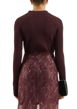 QS Pullover & Sweatshirts*Strickjacke Rot