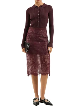 QS Pullover & Sweatshirts*Strickjacke Rot