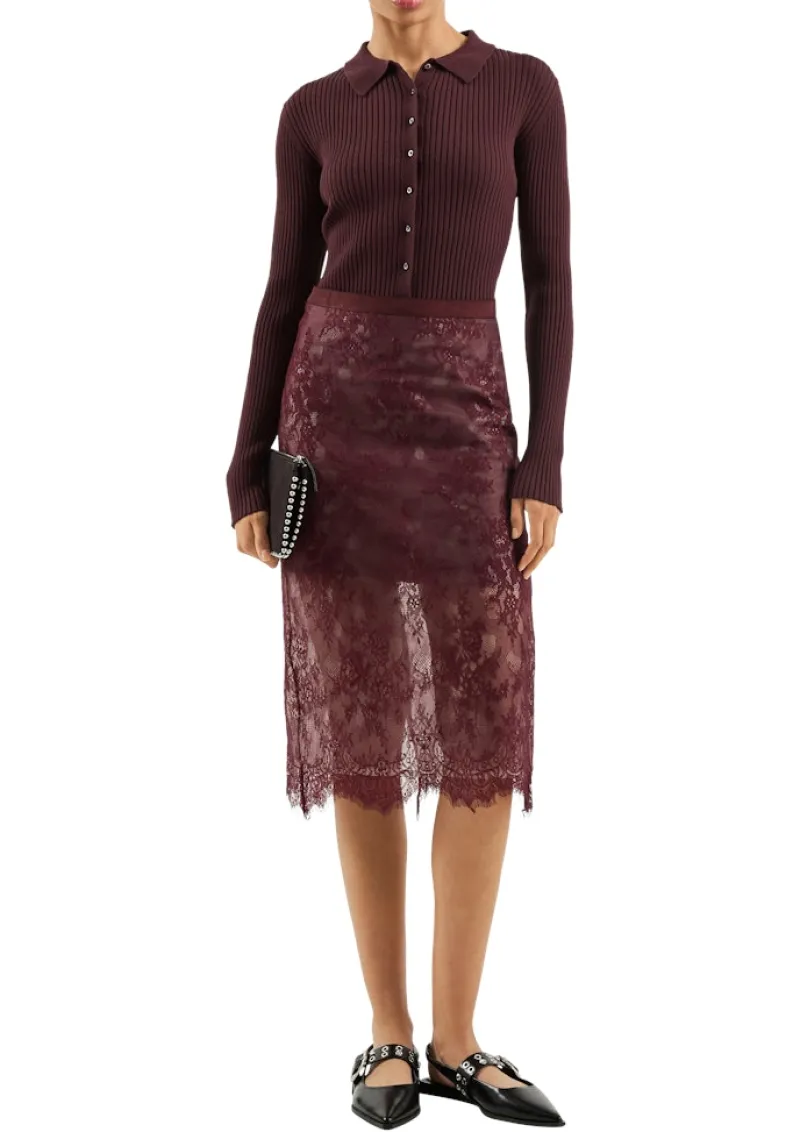 QS Pullover & Sweatshirts*Strickjacke Rot