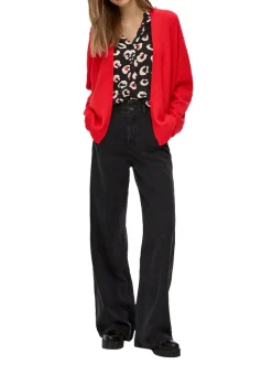 s.Oliver Pullover & Sweatshirts*Strickjacke Rot