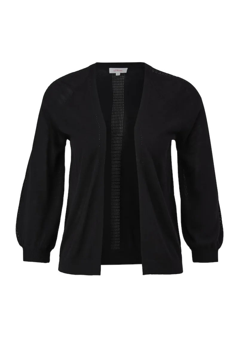 s.Oliver Pullover & Sweatshirts*Strickjacke Schwarz