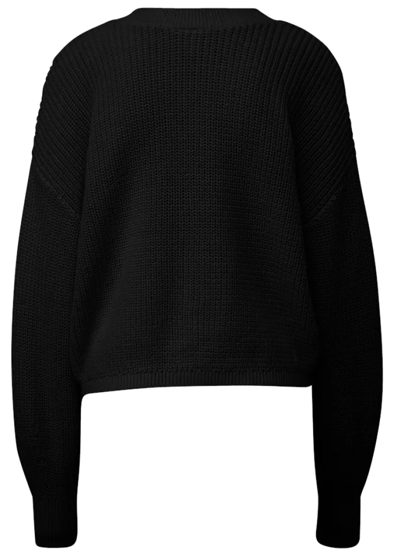 QS Pullover & Sweatshirts*Strickjacke Schwarz