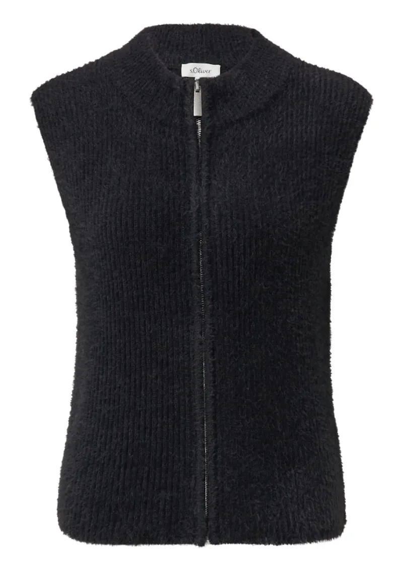 s.Oliver Pullover & Sweatshirts*Strickjacke Schwarz