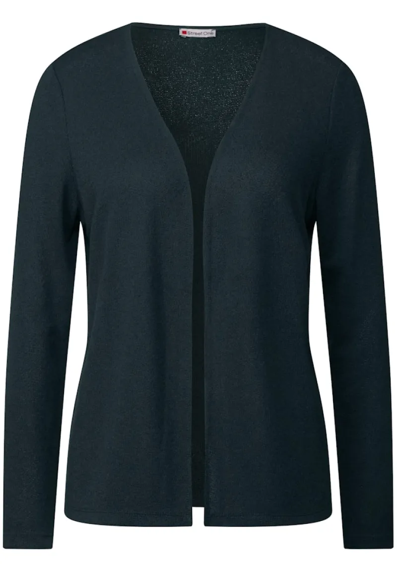 Street One Pullover & Sweatshirts*Strick-Look Jacke hunter green