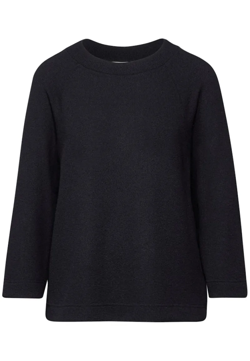 Street One Shirts*Strick-Look Shirt deep tint blue