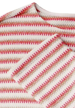 Cecil Shirts*Strick-Look Shirt granita red