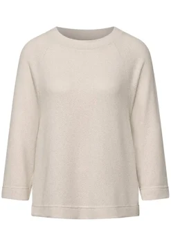 Street One Shirts*Strick-Look Shirt smooth sand beige