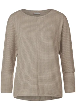Street One Pullover & Sweatshirts*Stricklook Shirt spring sand melange