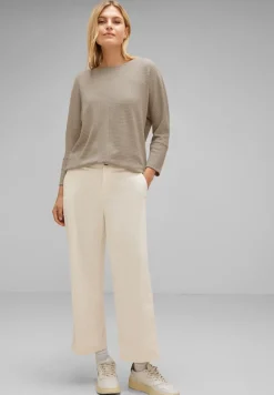 Street One Pullover & Sweatshirts*Stricklook Shirt spring sand melange