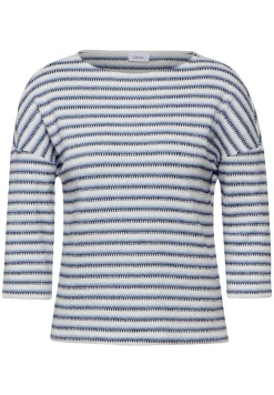 Cecil Shirts*Strick-Look Shirt universal blue