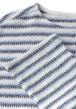 Cecil Shirts*Strick-Look Shirt universal blue