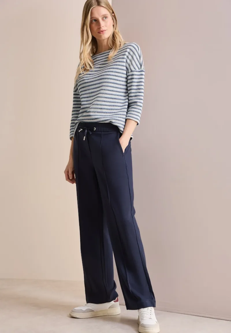 Cecil Shirts*Strick-Look Shirt universal blue