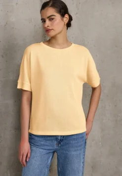 STREET ONE STUDIO Pullover & Sweatshirts*Strick-Look T-Shirt blend yellow