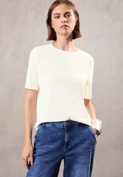 STREET ONE STUDIO Shirts*Strick-Look T-Shirt off white