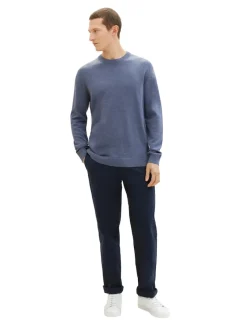 Tom Tailor Pullover & Sweatshirts|Big Boys*Strickpullover aus Baumwolle vintage indigo blue melange