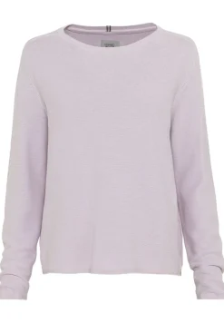 Camel Active Pullover & Sweatshirts*Strickpullover aus Baumwolle lavendel
