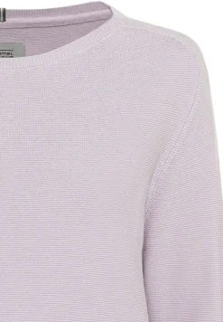 Camel Active Pullover & Sweatshirts*Strickpullover aus Baumwolle lavendel