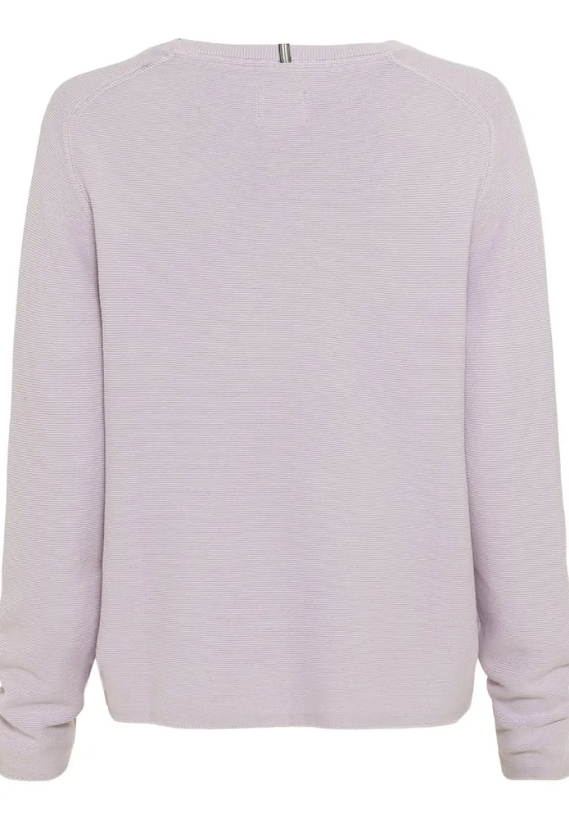 Camel Active Pullover & Sweatshirts*Strickpullover aus Baumwolle lavendel