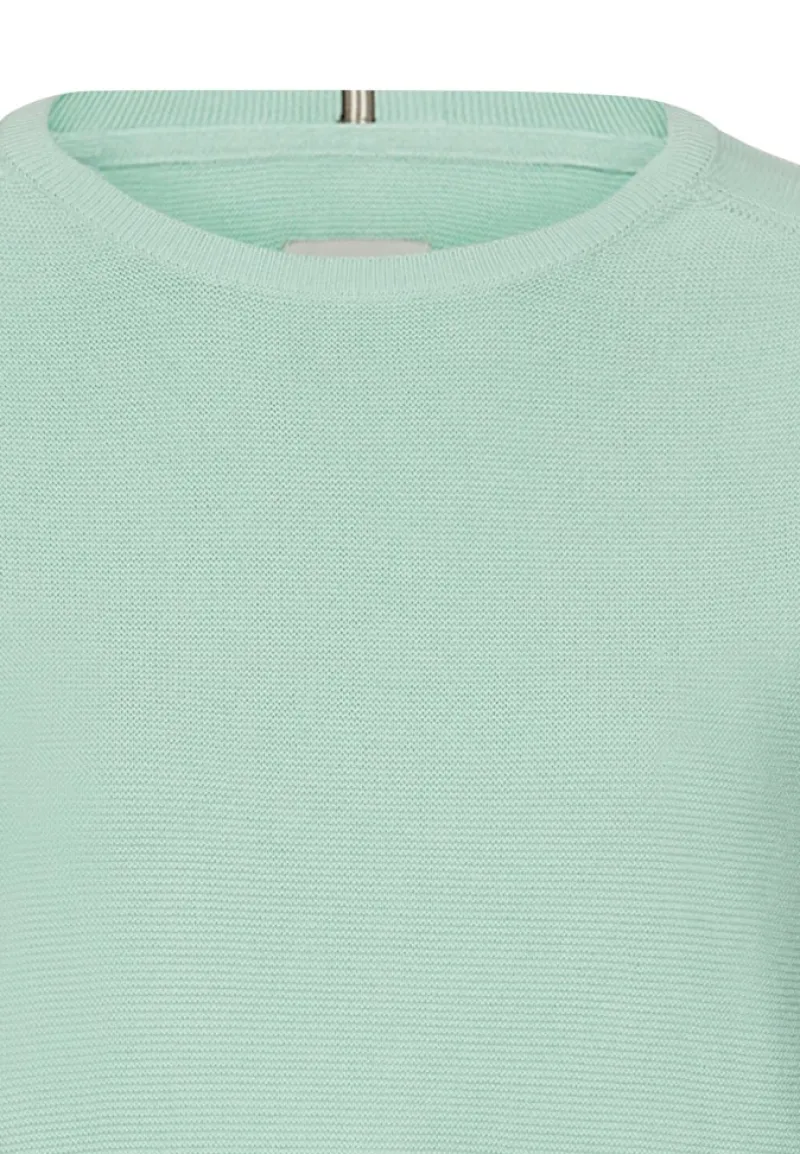 Camel Active Pullover & Sweatshirts*Strickpullover aus reiner Baumwolle light peppermint