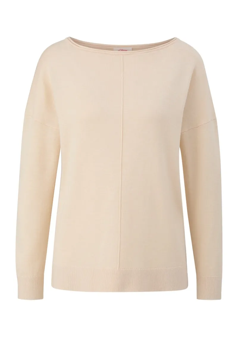 s.Oliver Pullover & Sweatshirts*Strickpullover Beige