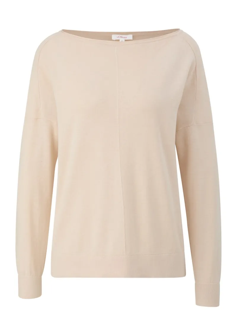 s.Oliver Pullover & Sweatshirts*Strickpullover Beige