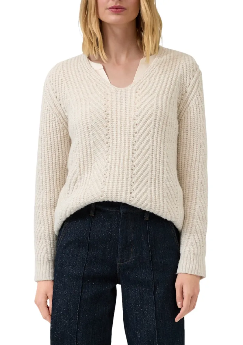 s.Oliver Pullover & Sweatshirts*Strickpullover Beige