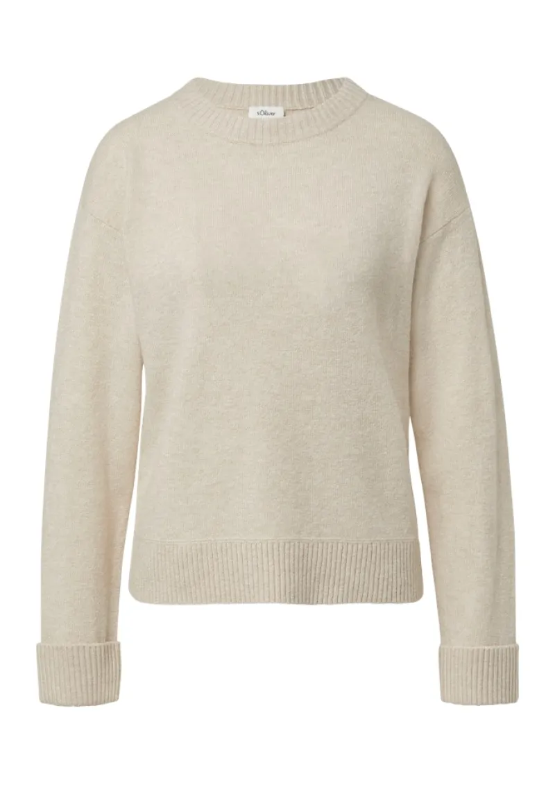 s.Oliver Pullover & Sweatshirts*Strickpullover Beige