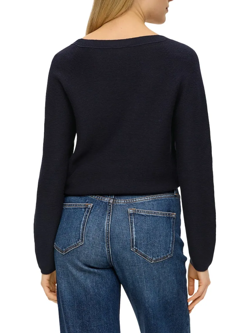 s.Oliver Pullover & Sweatshirts*Strickpullover blau2