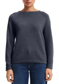 QS Pullover & Sweatshirts*Strickpullover Blau