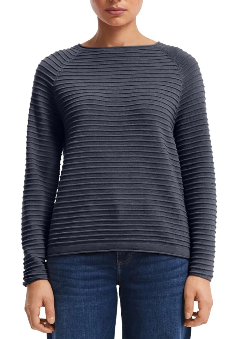 QS Pullover & Sweatshirts*Strickpullover Blau