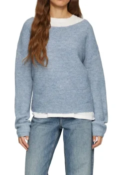 QS Pullover & Sweatshirts*Strickpullover Blau