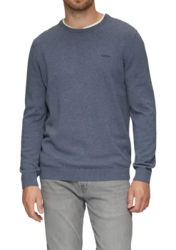 s.Oliver Pullover & Sweatshirts|Big Boys*Strickpullover blau1