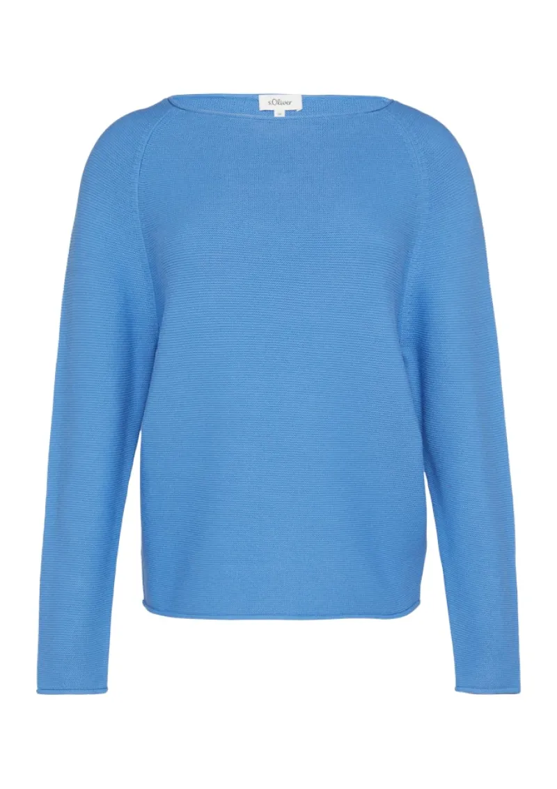 s.Oliver Pullover & Sweatshirts*Strickpullover blau2
