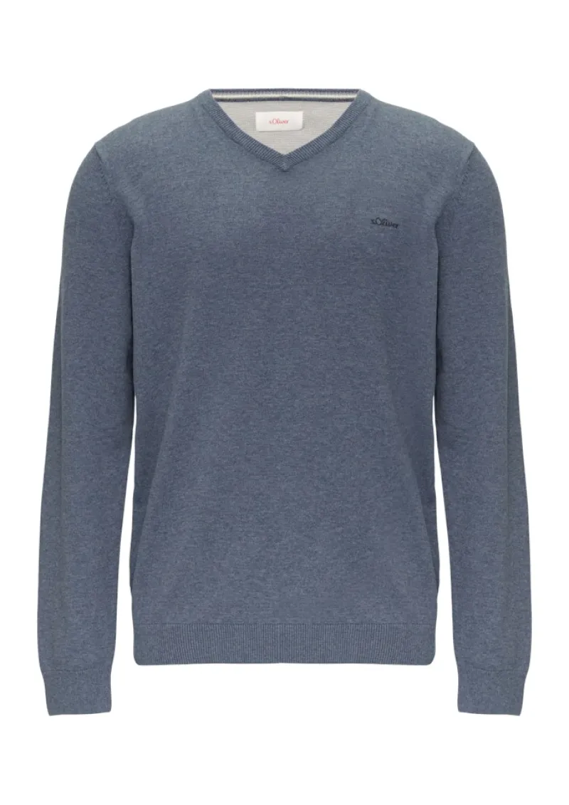 s.Oliver Pullover & Sweatshirts|Big Boys*Strickpullover blau1