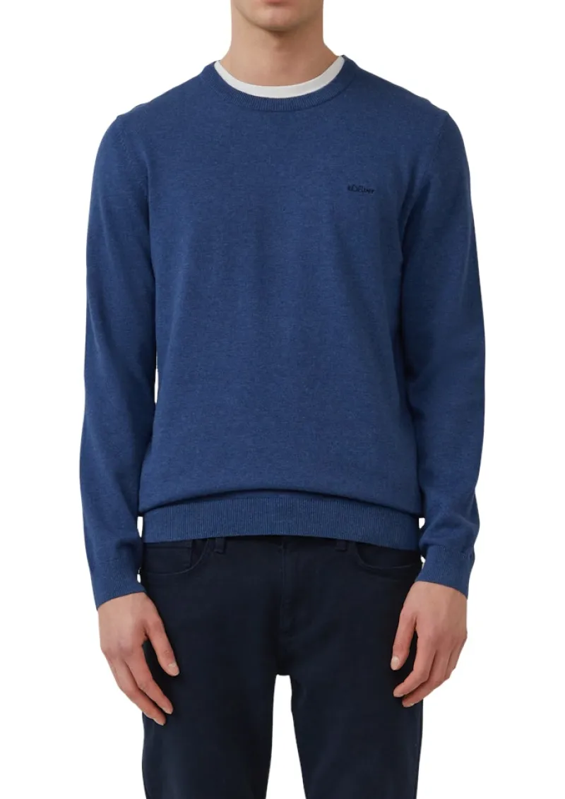 s.Oliver Pullover & Sweatshirts|Big Boys*Strickpullover blau5