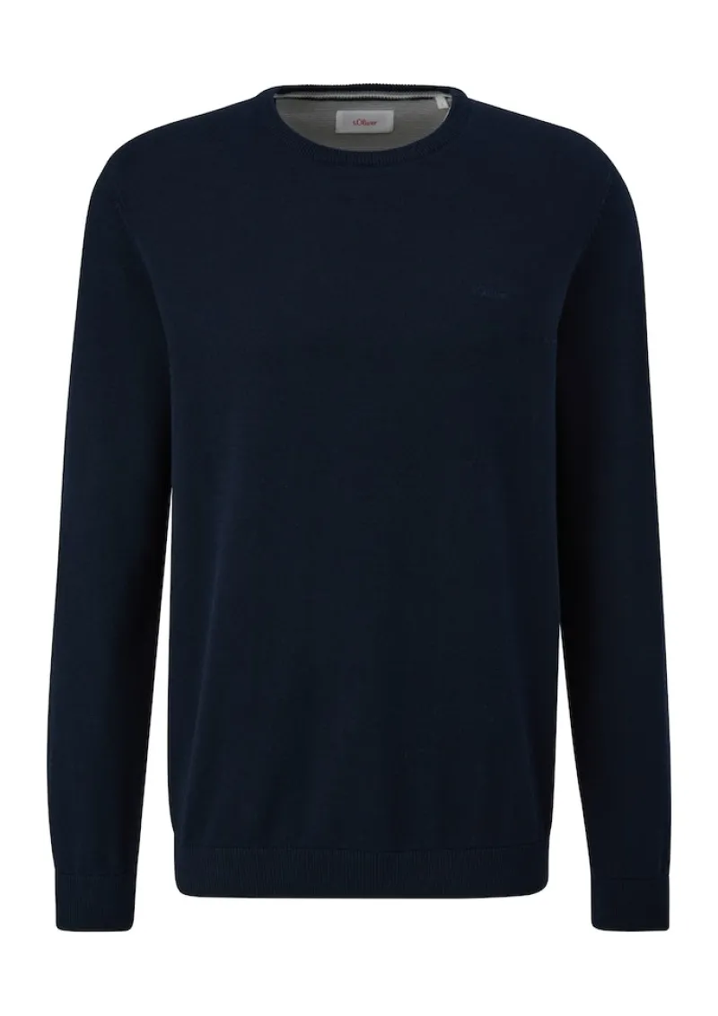 s.Oliver Pullover & Sweatshirts|Big Boys*Strickpullover blau2