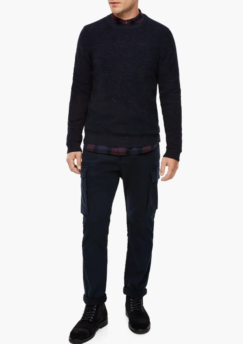 s.Oliver Pullover & Sweatshirts|Big Boys*Strick-Pullover Blau