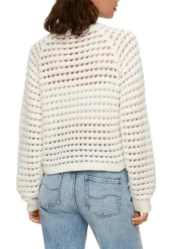 QS Pullover & Sweatshirts*Strickpullover creme