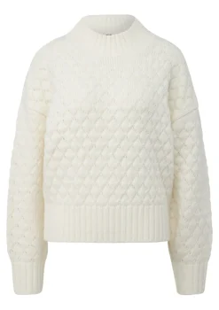 QS Pullover & Sweatshirts*Strickpullover creme