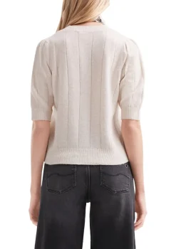 QS Pullover & Sweatshirts*Strickpullover creme