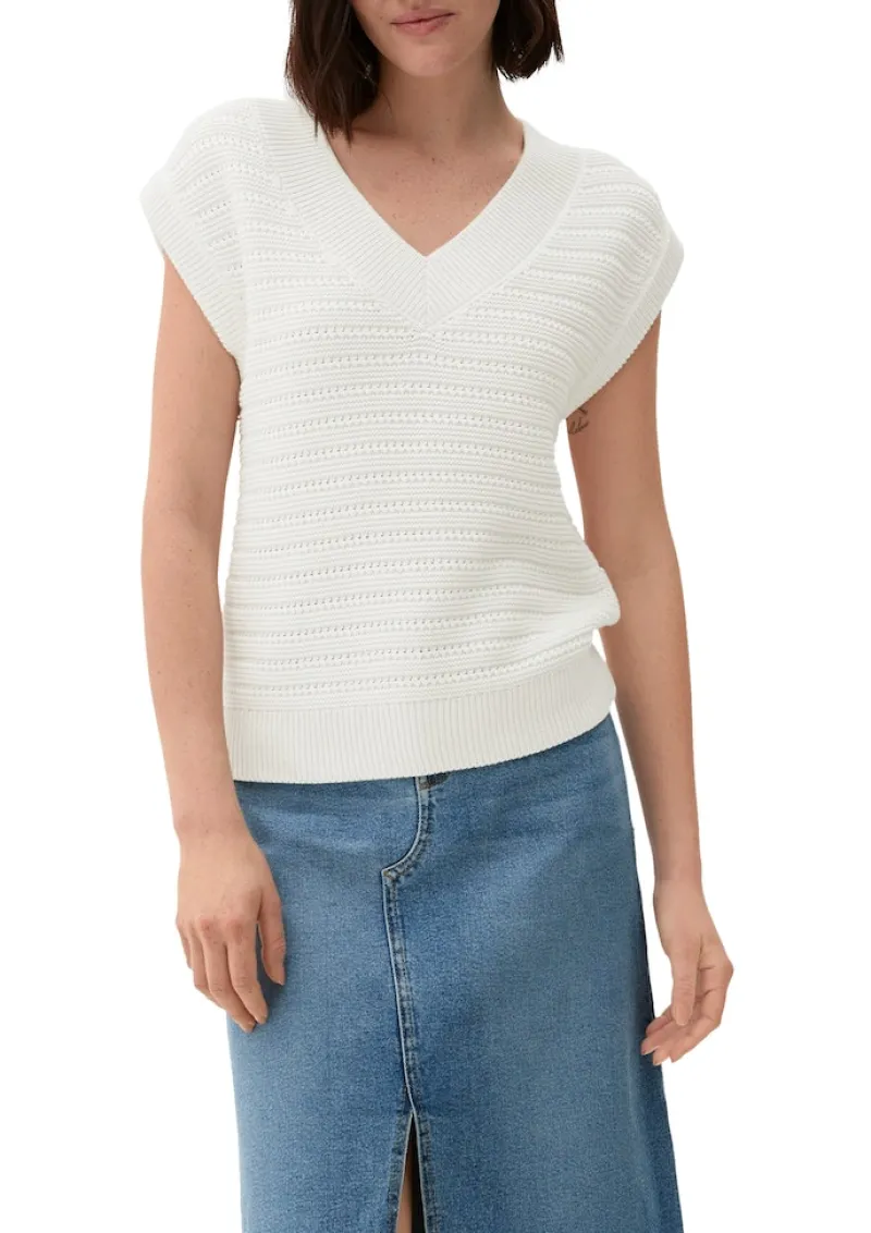 s.Oliver Pullover & Sweatshirts*Strickpullover creme