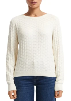 QS Pullover & Sweatshirts*Strickpullover creme